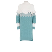 Robe en laine - Bleu Ciel