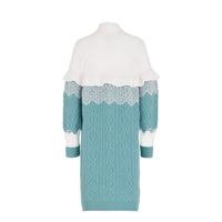 Robe en laine - Bleu Ciel