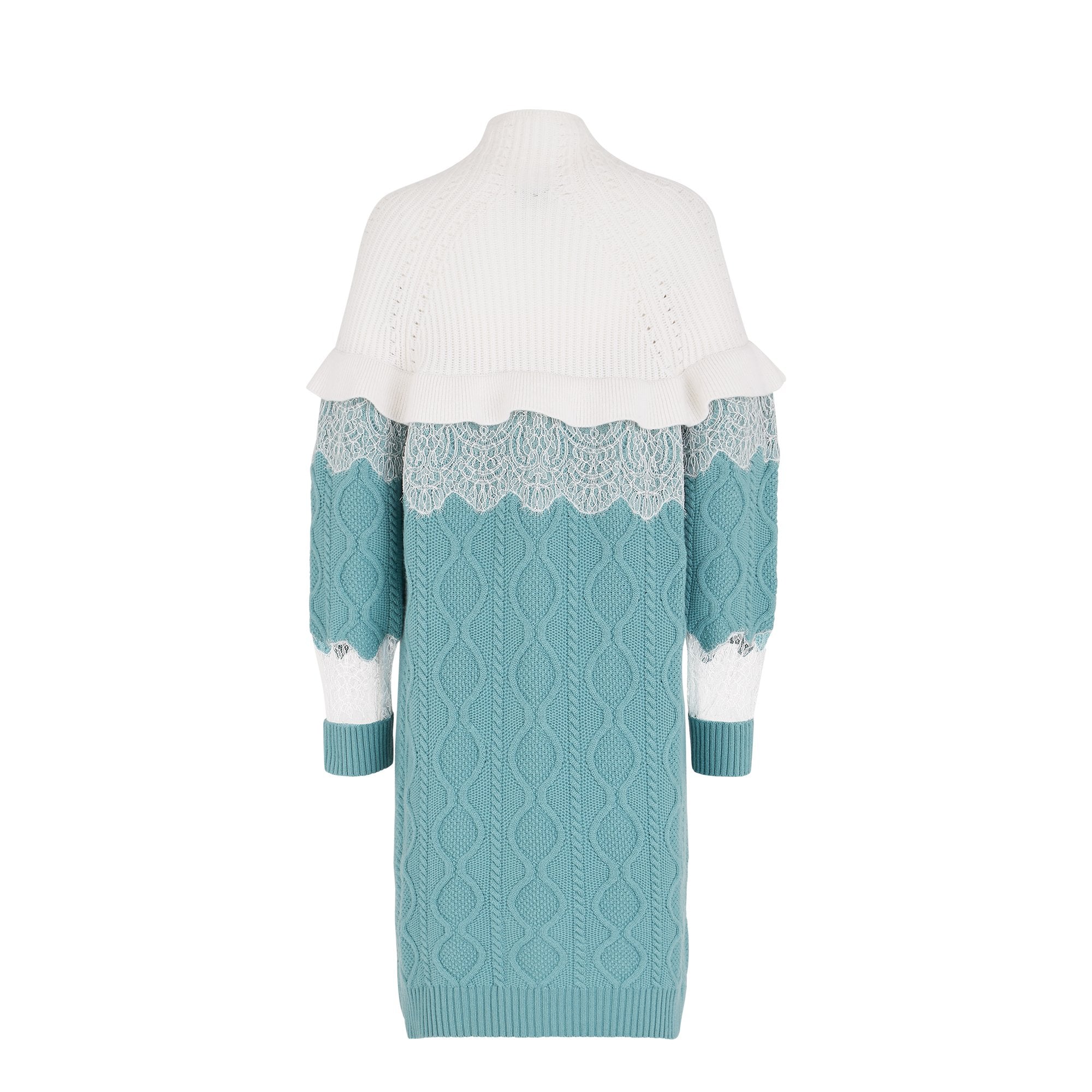 Robe en laine - Bleu Ciel