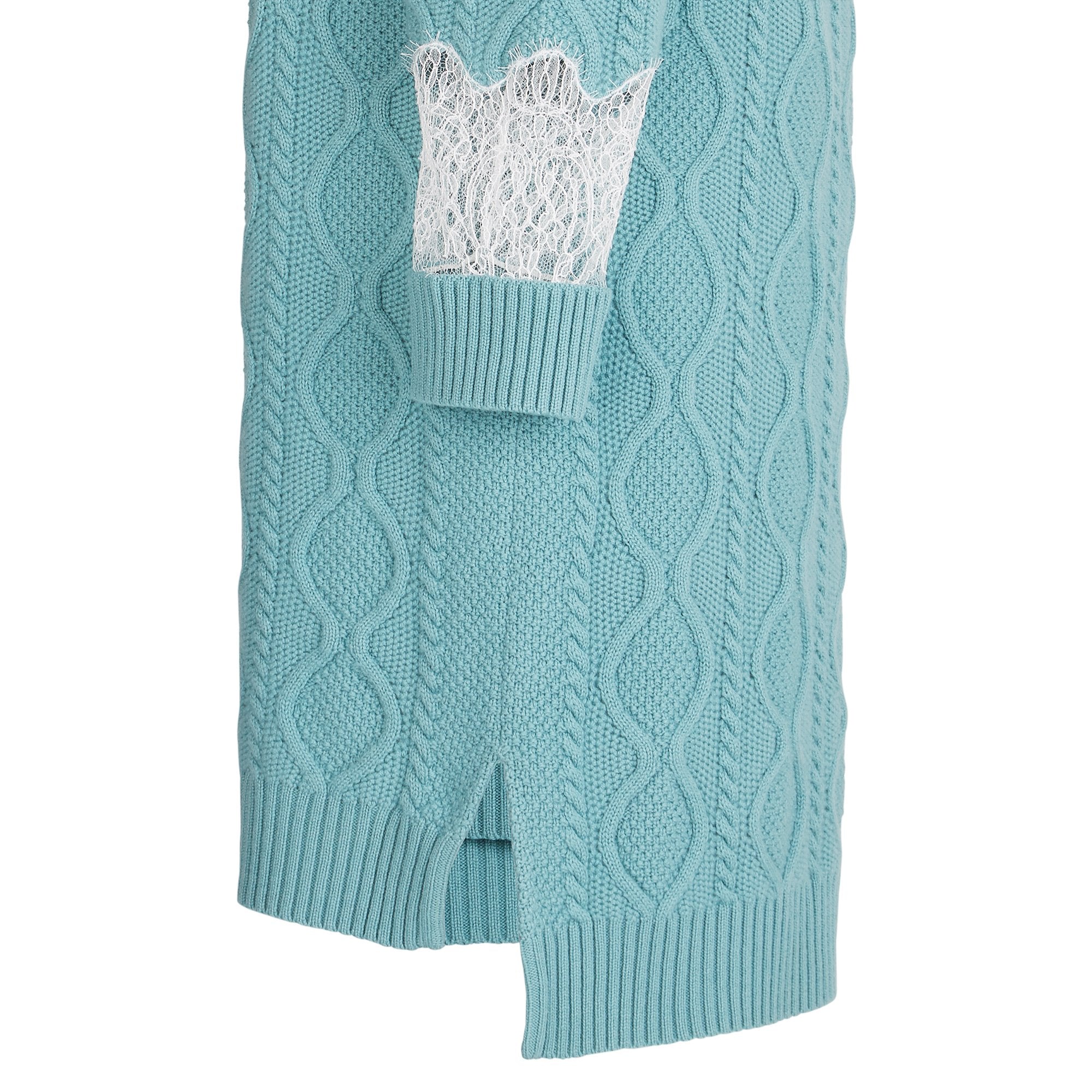 Robe en laine - Bleu Ciel