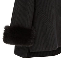 Pull manches en cachemire - Noir