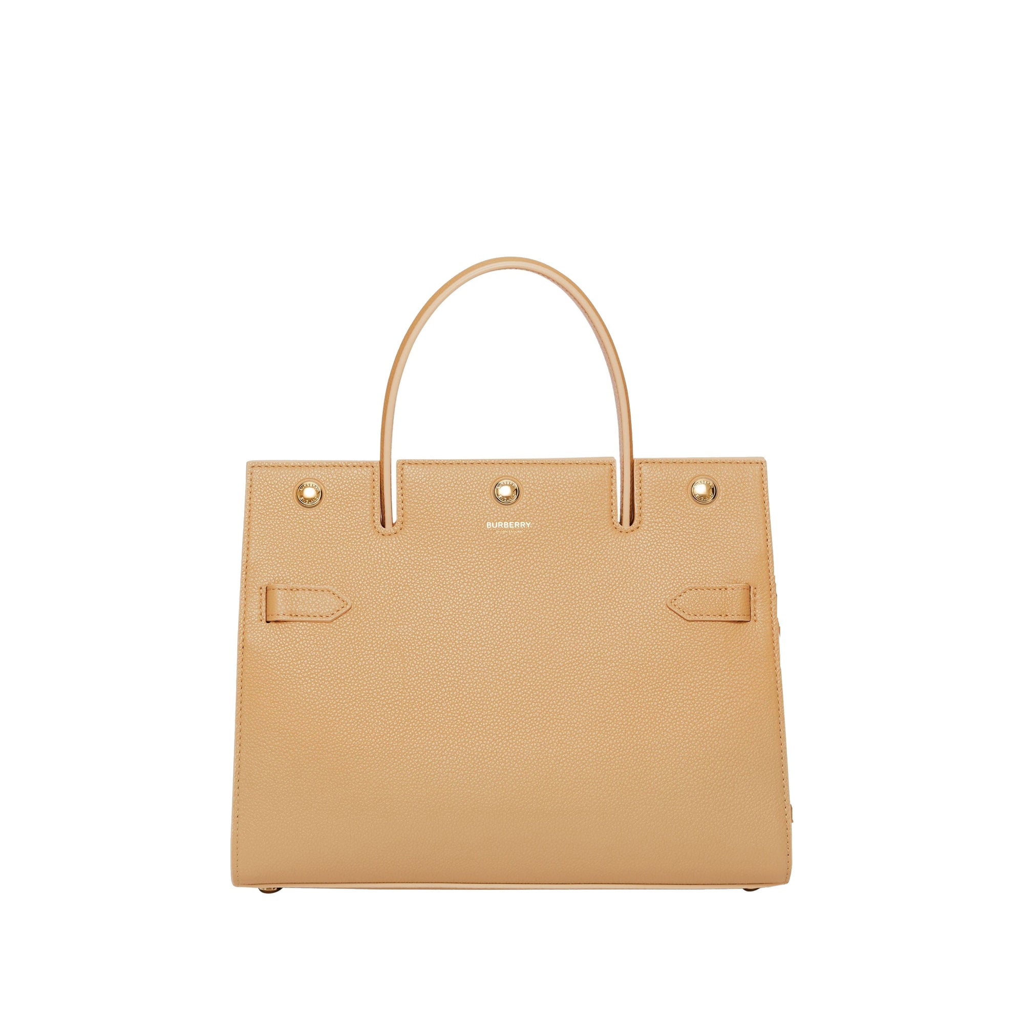 Petit sac Title en cuir - Honey