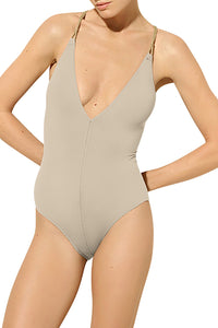 Maillot une pièce décolleté Blondi - Crique & Doré