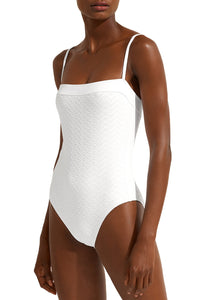Maillot une pièce Mocassin - Blanc