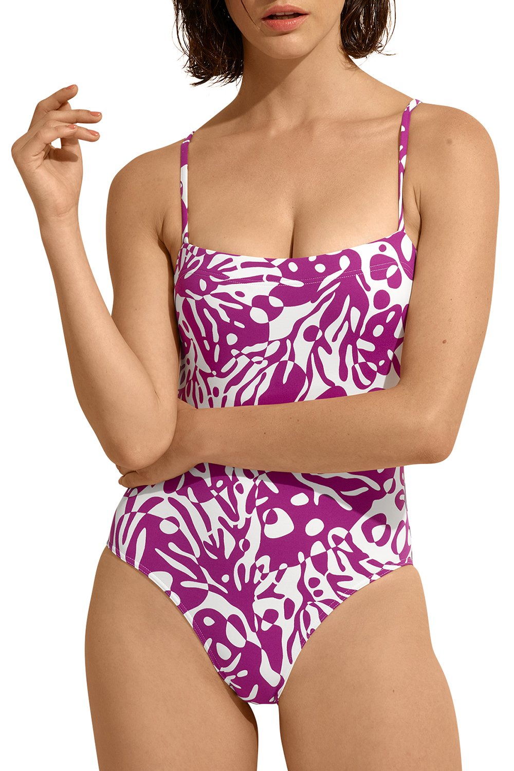 Maillot une pièce nageur Mantaray - Coralsand
