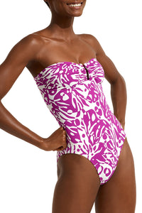 Maillot une pièce bustier Cuttlefish - Coralsand