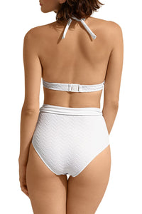 Haut de maillot triangle Tailleur - Blanc