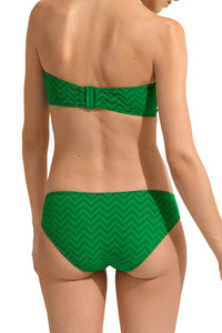 Haut de maillot bandeau Duffle - Green