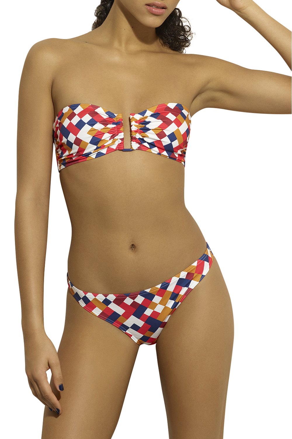 Haut de maillot bandeau Joli - Mosaic