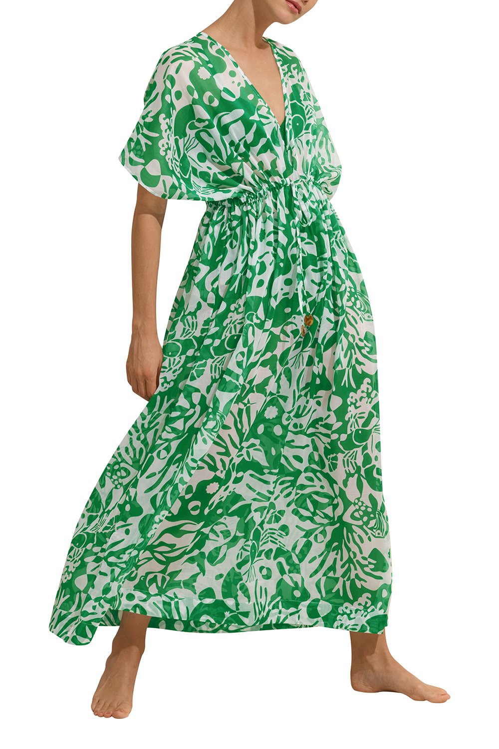 Robe longue Crayfish - Seaworld Green