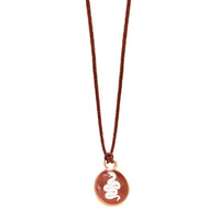 Pendentif Eva en Or Rose 18K & Camée
