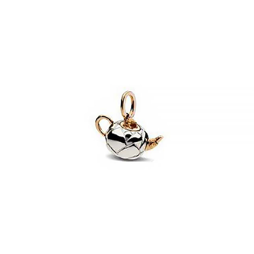 Pendentif Five O'Clo en Argent & Or Rose 18K