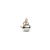Pendentif Five O'Clo en Argent & Or Rose 18K