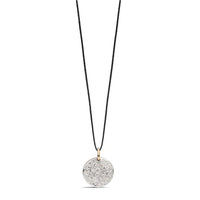 Pendentif Sabbia en Or Rose 18K & Diamant Blanc