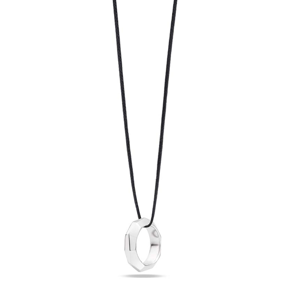 Pendentif Milano en Or Blanc 18K