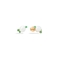 Boucles d'oreilles Capri Ceramica en Or Rose 18K & Grenat tsavorite et Céramique