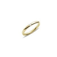 Bague Lucciole en Or Jaune 18K & Diamant Blanc