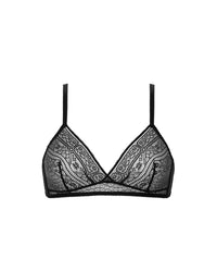 Soutien-gorge triangle Chemisie - Noir