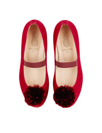 POWDER PUFF MINI - Rouge épice