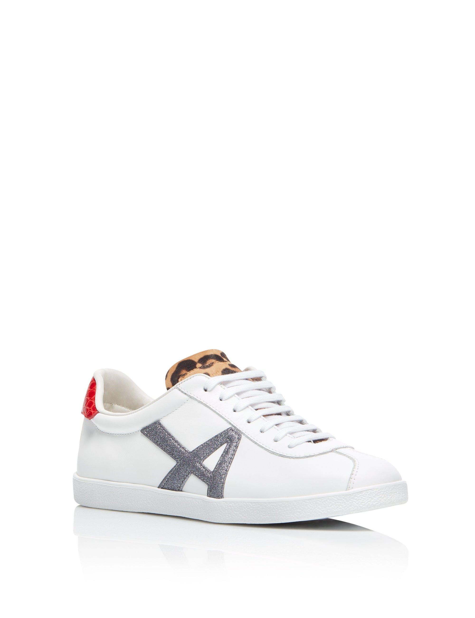 THE A 10 - Blanc & rouge anthracite