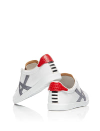 THE A 10 - Blanc & rouge anthracite