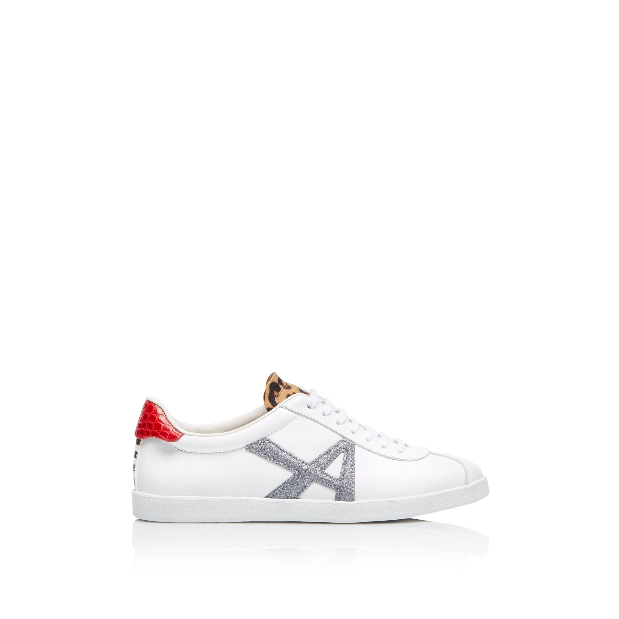 THE A 10 - Blanc & rouge anthracite