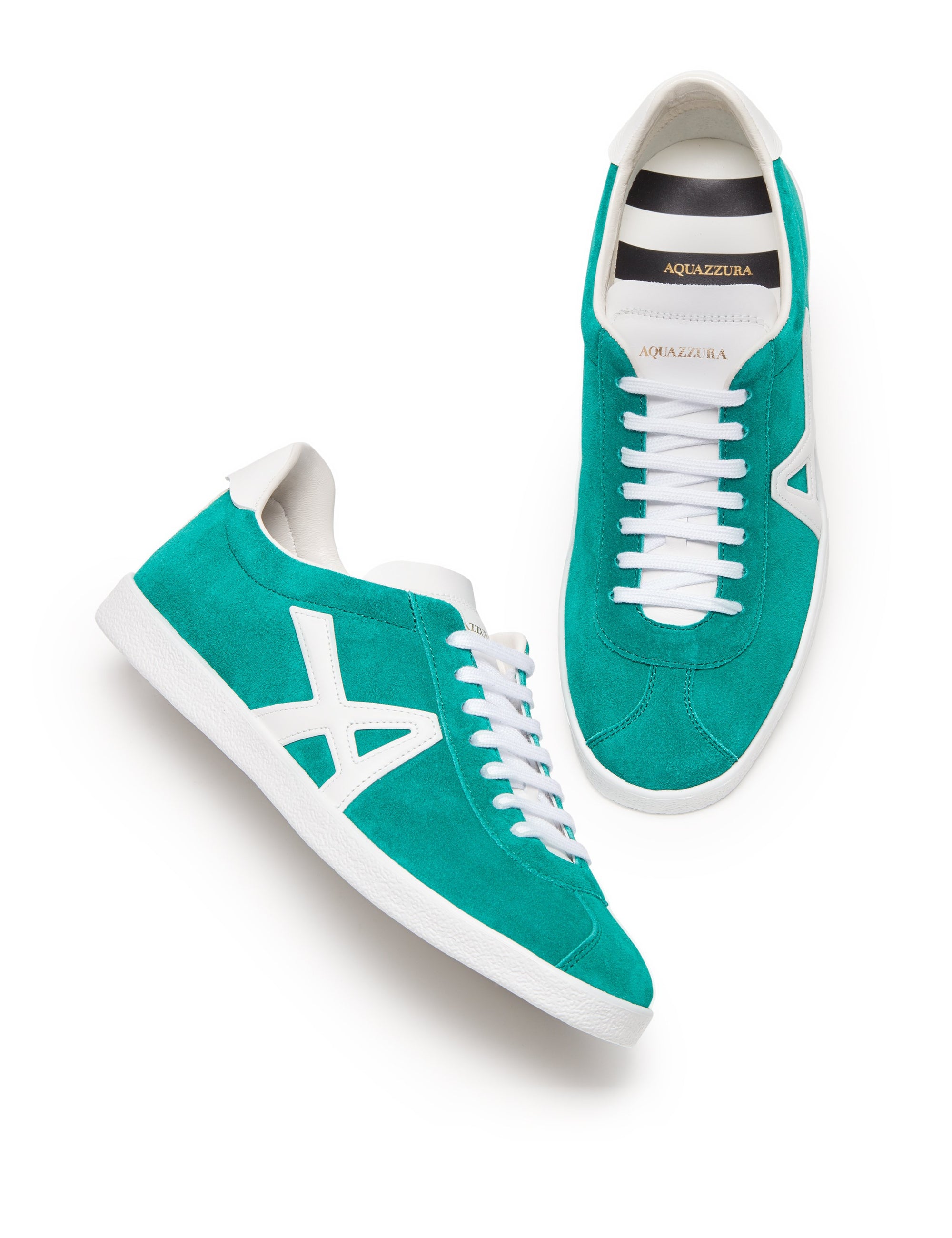 THE A 10 - Emeraude & blanc