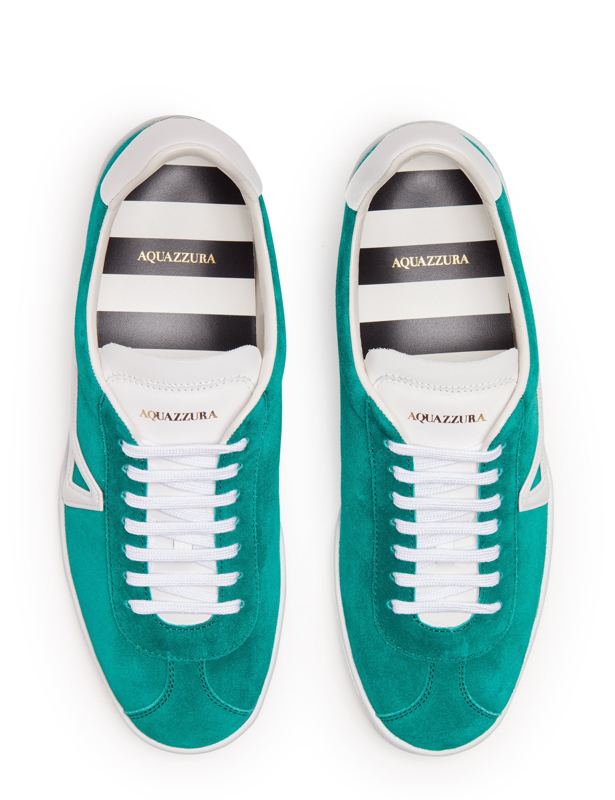 THE A 10 - Emeraude & blanc