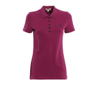 Polo en piqué de coton - Magenta Pink