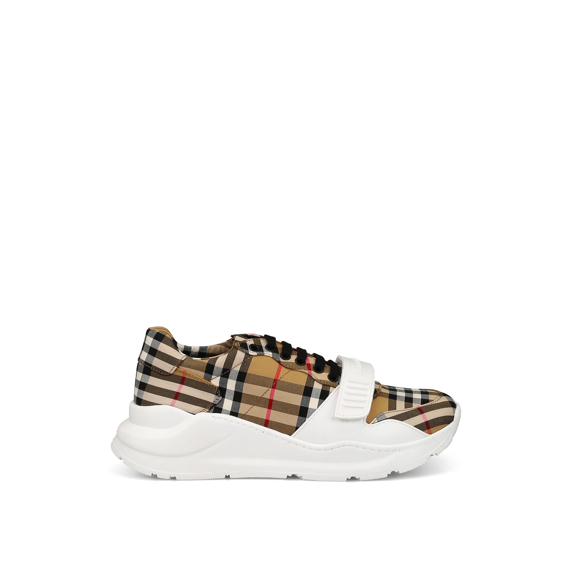 Sneakers en coton Vintage check - Antique Yellow