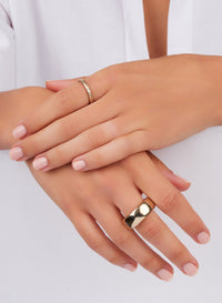 Bague Lucciole en Or Blanc 18K & Diamant Blanc