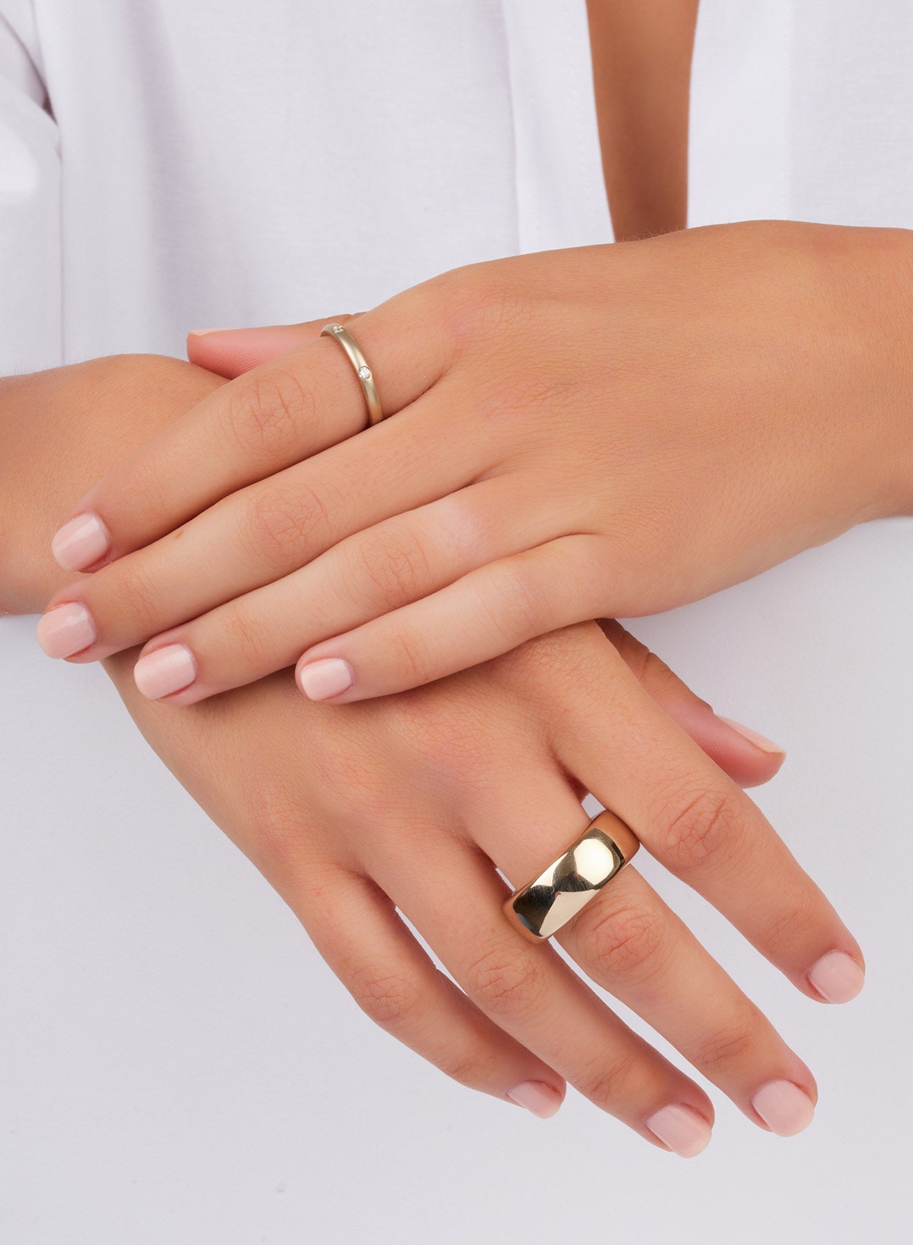Bague Lucciole en Or Blanc 18K & Diamant Blanc