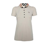 Polo avec col en check - Trench