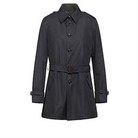Trench-coat en gabardine de coton - Black