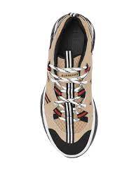 Sneakers Union en mesh et nubuck - Beige